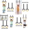Durable And Sturdy Children's Fitness Rings For Bodybuilding And Sports Training