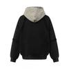 Vintage Wash Distressed Hoodie Loose Fit Streetwear Teens