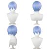 30cm/11.8in Eva Ayanami Rei Cosplay Wig Add Fun To Halloween Parties