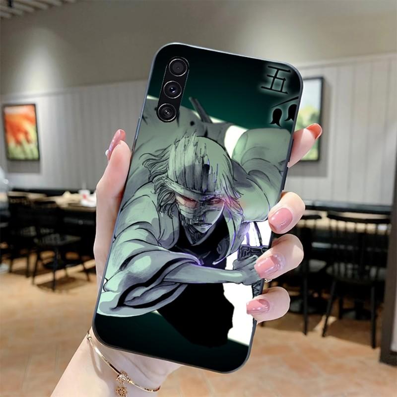 Shinji Hirako Bleach Japanese Phone Case For Realme GT 2 9i 8i 7i Pro X50 X2 C35 C21 C20 C11 C3 Soft Black Phone Cover