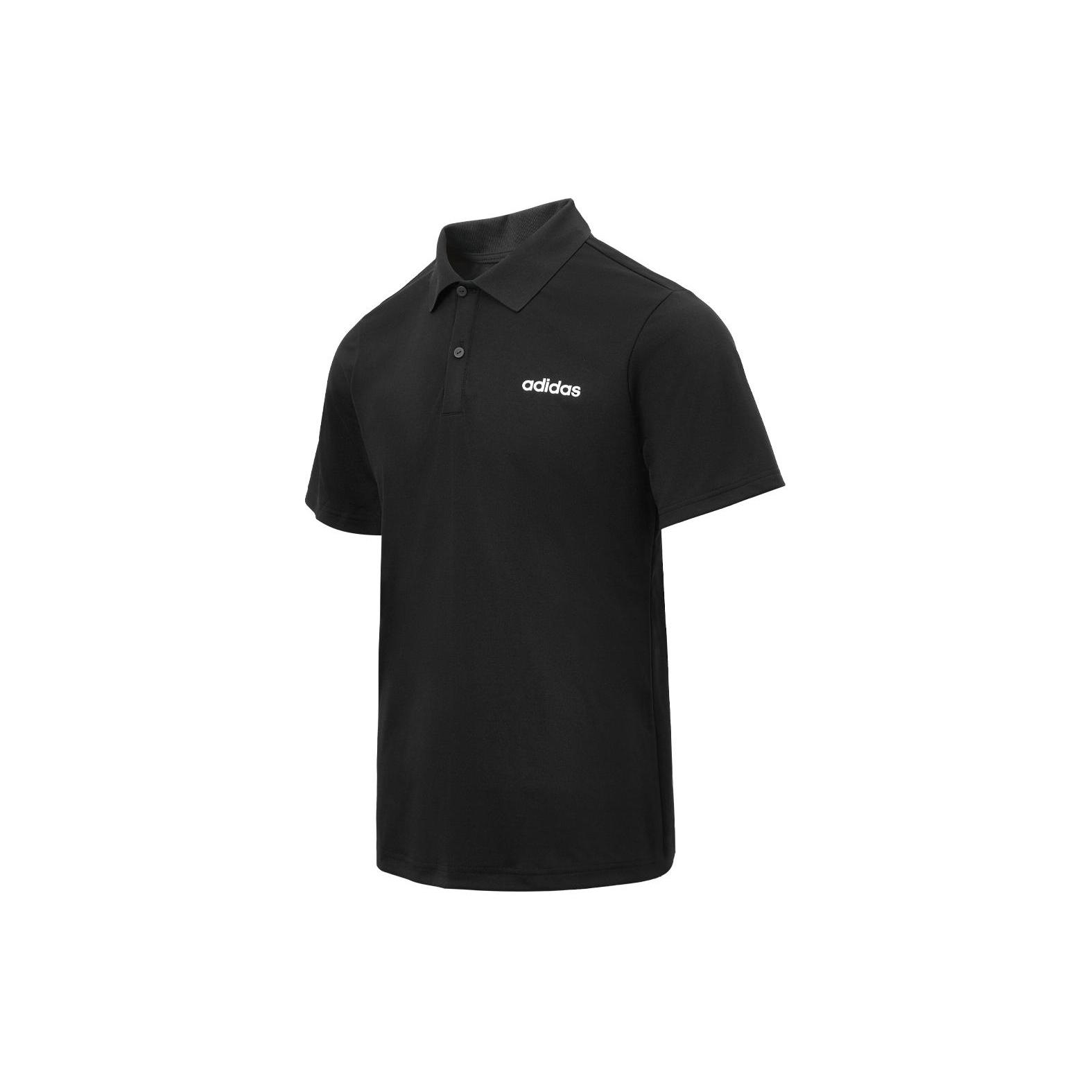

New Adidas Polo Shirts Men Black JD1434 M