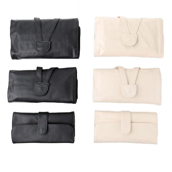 Professional 12/18/24 Slots Makeup Brushes Pouch Cosmetics Organizer for Travel