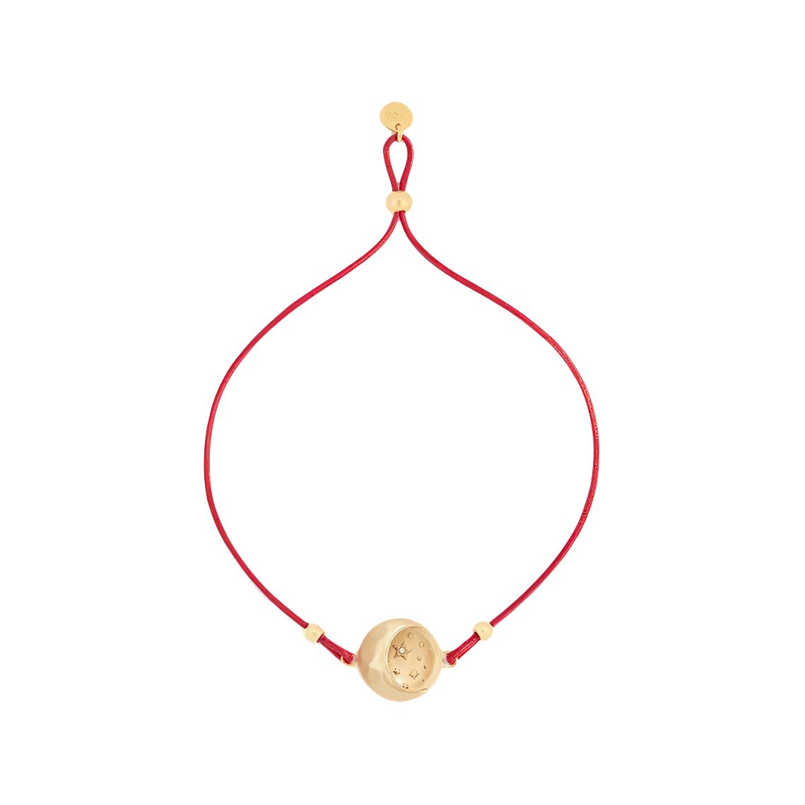 

Dior Moon Star Edge Copper Alloy Bracelet Women bracelet Red B2708WOMCO_D309 F,Red