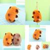 Cute Capybara Stuffed Animal Keychain Delightful And Quirky Plush Toy