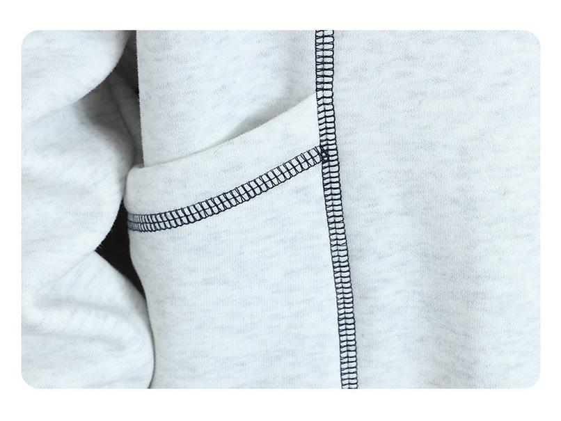 Jungen Fleece-gefütterter Kapuzenpullover für den Winter – Warme, trendige Oberbekleidung für Teenager