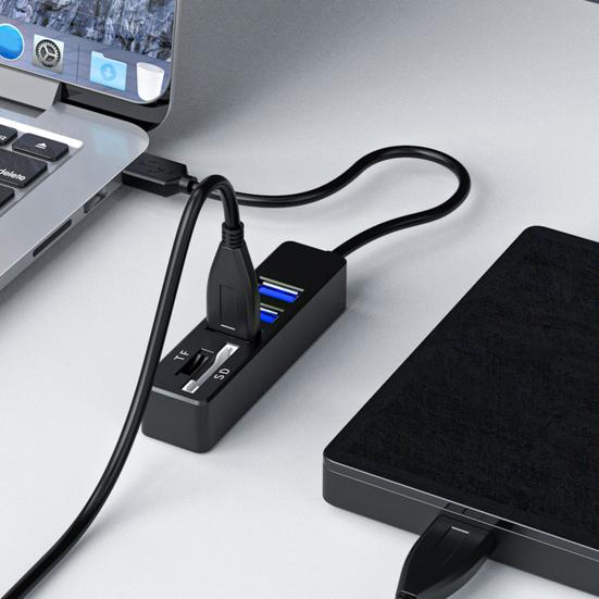USB Hub Multifunctional Plug And Play Docking Station High Speed Data Transfer USB2.0