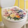 Pittura Fiore Creativo Bagno WC Adesivo Decorazione Abbellimento Casa Adesivo Decorazione Stanza Accessori