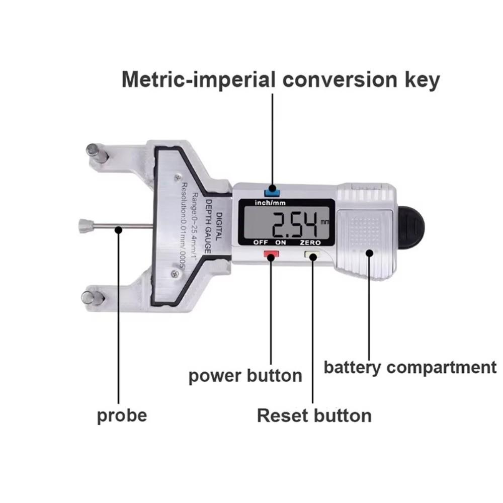 Digital Display Belt Tension Tool High Precision Timing Belt Gauge for Voron 3D Printer