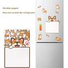 Cute Cartoon Dog Shaped Refrigerator Magnet Message Board Erasable Dog Whiteboard Magnet Personalized Creative Blackboard