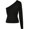 Urban Classics Womens/Ladies Asymmetric Long-Sleeved Top