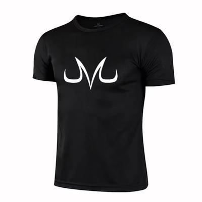 Modisches Kurzarm-T-Shirt für Herren mit Cartoon-Elementen, Sommer, Freizeit, Schnelltrocknend, Sport, Laufen, Fitness, Kurzarm