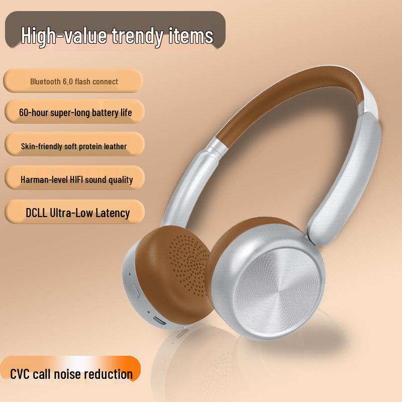 

New Wireless Bluetooth Over-Ear Gaming Headset for Music and Mobile