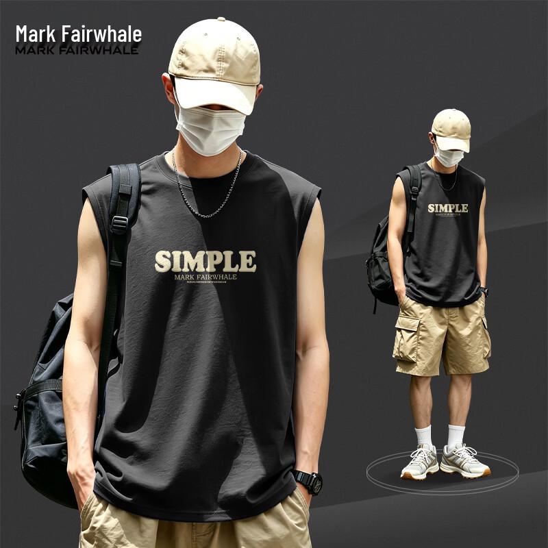 Mark Fairwhale Men's Pure Cotton Sleeveless Tank Top