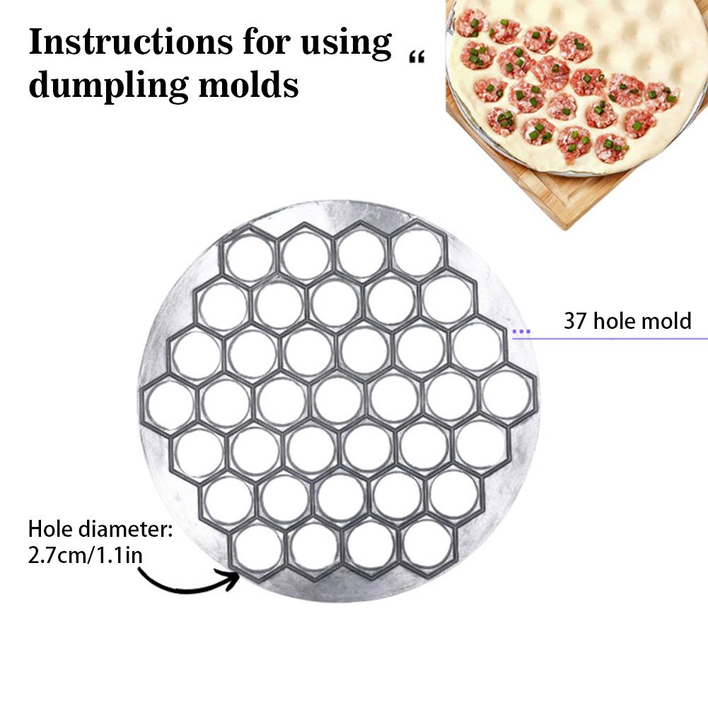 Dumpling Mold Pelmeni Maker Russian Ravioli Maker Dumplings Mold 37 Holes Easy Dumpling Machine for Home Family Kitchen Tools