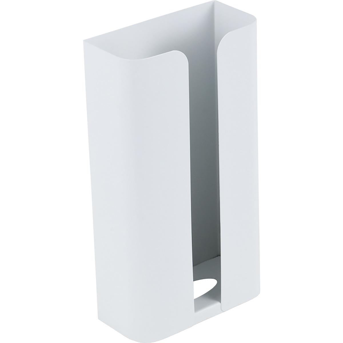 

Magnetic Suction Plastic Bag Holder, Plastic Bag Dispenser With Magnet Design, Bottom Slot, Carbon Steel Open Magnetic Grocery Bag Holder For Washing Open white magnetic paper box