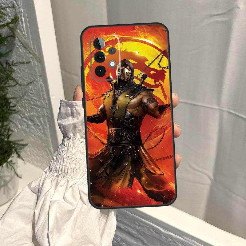 Mortal Combat Case For Samsung Galaxy A54 A34 A52 A21S A12 A22 A32 A14 A13 A23 A33 A53 A73 A51 A71 Cover