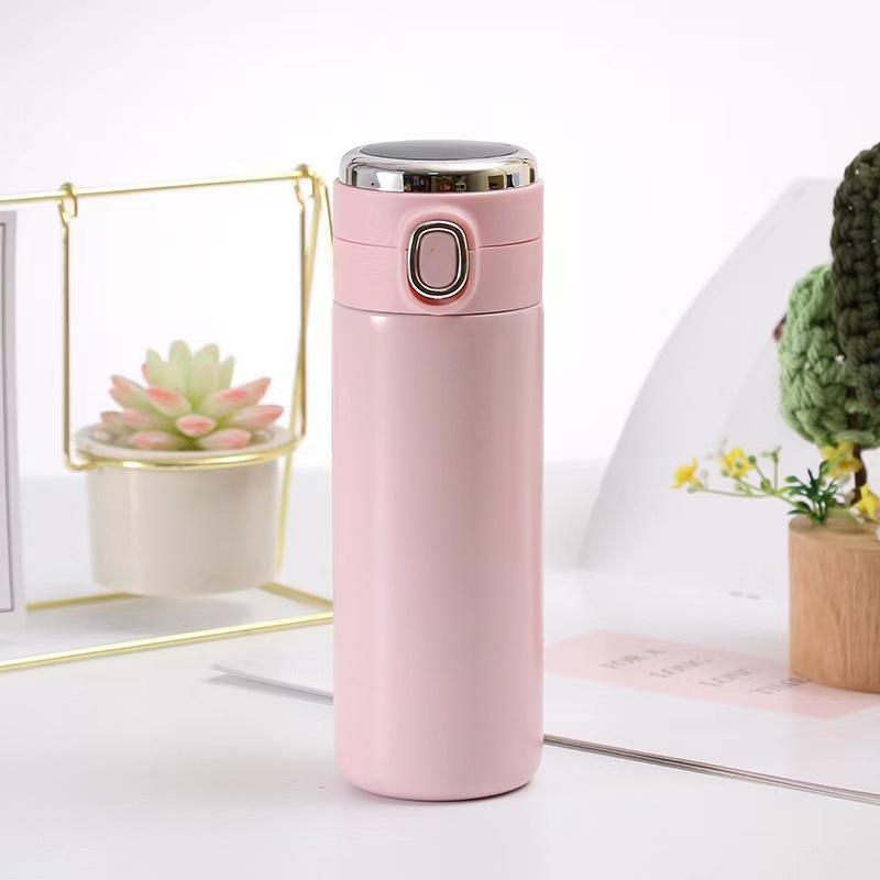 Enkel rostfri snäpplock ärtmugg bärbar lås vakuumisolerad mugg vattenmugg