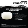 Rohmheld Halder Ferroplex Combi Hammer, Hardened Steel, White Nylon, Diameter 35, 3677.035