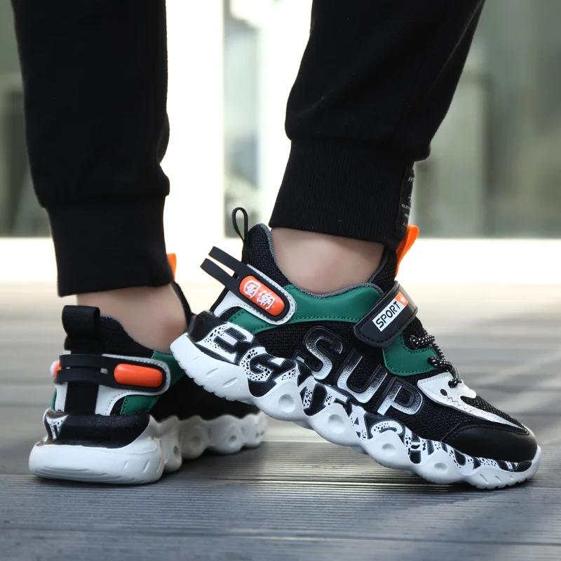 Summer Children's Fashion Sports Boys' Running Leisure Breathable Outdoor Shoes Lightweight Sneakers Shoes