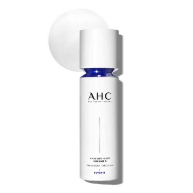 AHC Hyaluro Deep Volume 5 Treatment Emulsion 100ml – Lightweight Hydrating & Plumping Lotion for Smooth Skin
