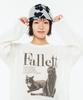 FALLETT Deuce Nero Sci-Fi Knit Ivory