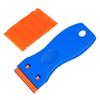 1 Pack Scraper Tool Plastics Razor Scraper Tool with 10 Blades for Sticker Label