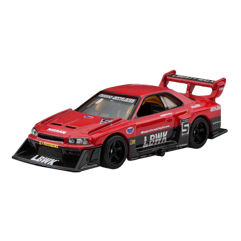 Hot Wheels Nissan Skyline Super Silhouette SKYLINE LBWK Premium 2 Pack Silhouette/LB-ER34