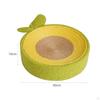 Sisal Cat Scratcher Bowl Nonslip Scratching Bed, , Sleeping Nest, Furniture Protection Durable Kitty