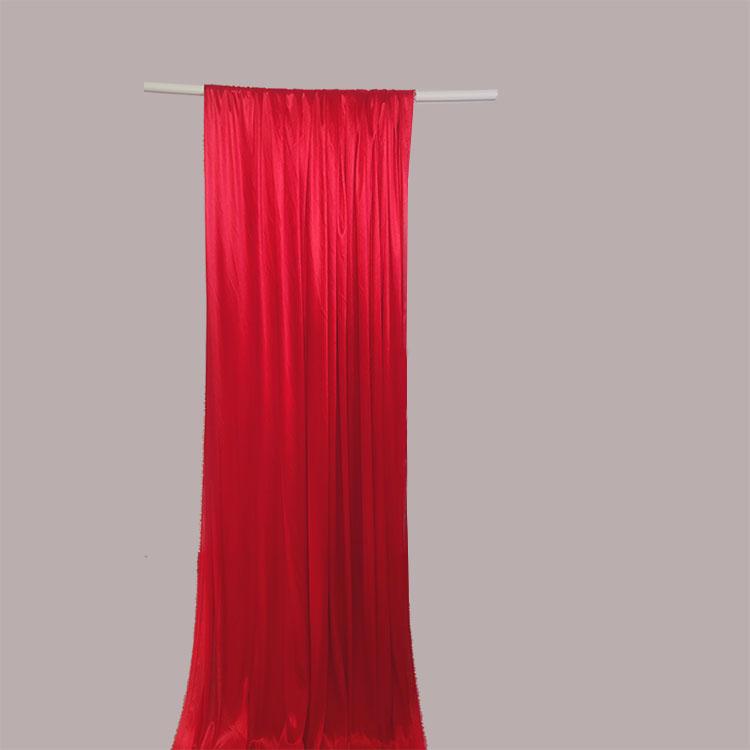 Satin Cloth Red Flower Arrangement for Staircase & Balcony Decor - Fade Resistant