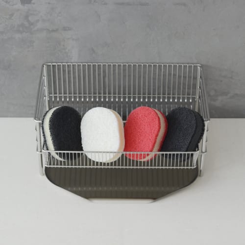 La Base Yoko Arimoto Sponge, Red X White, Made In Japan, Tsubame-Sanjo, LB-024