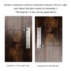 Multipurpose Spring Door Hinges Light Weight Buffer Closing Device Automatic Door Closing Hinges Easy to Install