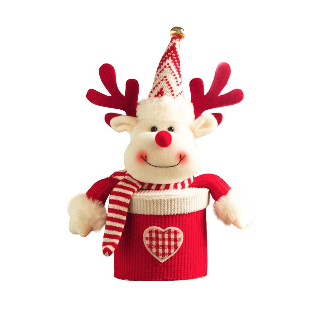 Weihnachtsabend Süßigkeitenglas, Kreative Kinder-Geschenkbox, Vorratsglas, Weihnachtliche Tischdekoration