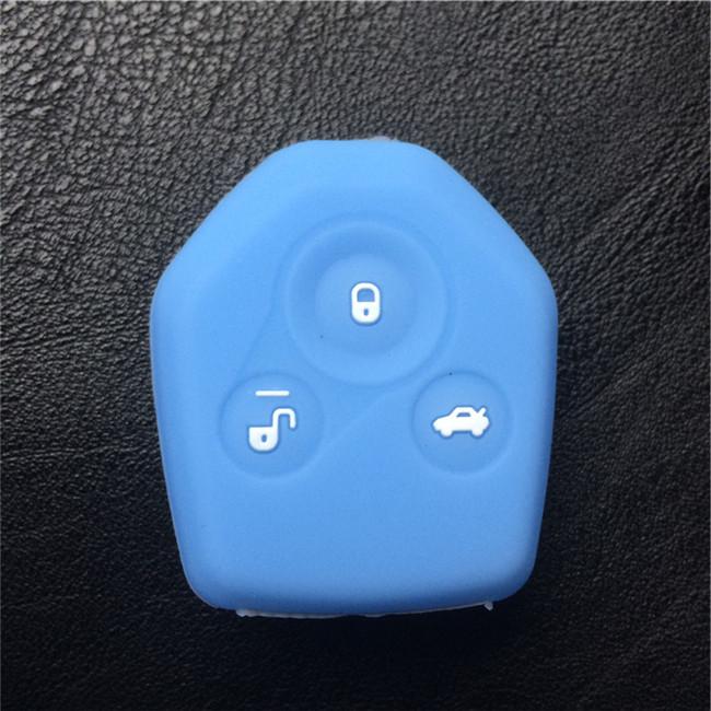 12color silicone rubber car key cover case for subaru Legacy Forester Outback Impreza Liberty B9 Tribeca Baja 3button key