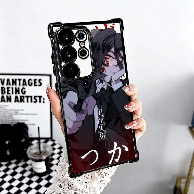 Bungo Stray Dogs Dazai Plating Phone Case For Samsung Galaxy S24 S25 FE S26 Edge S23 Ultra S22 S21 Plus S20 Anti-Fall Airabag Co