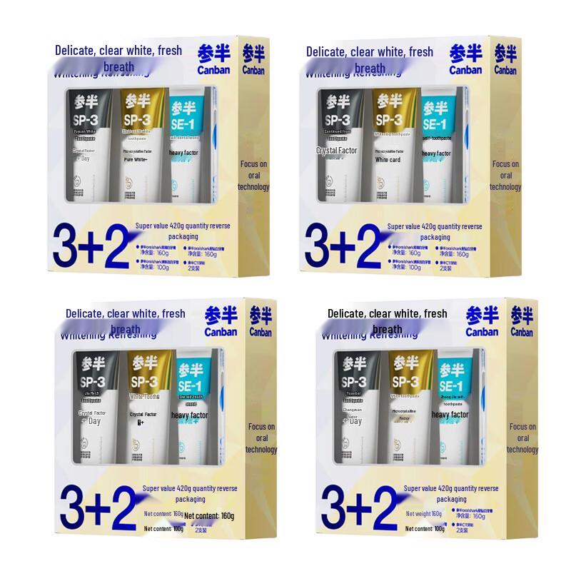 Oralshark Breath Freshening Fluoride Toothpaste Value Pack