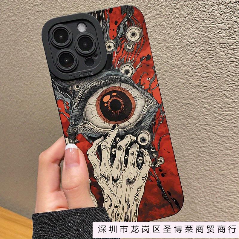 Eye of Cthulhu for Apple 16 mobile phone case iPhone14plus new 15/14 soft case 12 abstract 13P