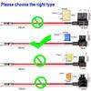 5Pcs 20A Blade Fuses Add-a-Circuit Adapter Mini Fuses Box Circuit Adapter Fuses Holder Universal for Car Boat Tractor