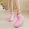 Fishing Water Shoes Women Garden Rain Boots Waterproof Galoshes Chelsea Boot Female Non-slip Rainshoes Botas Mujer