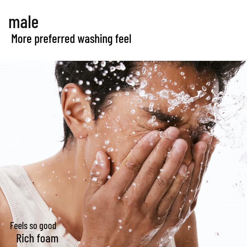 LIRAN Men's Oil Control Anti-Acne Cleanser (2-Pack)