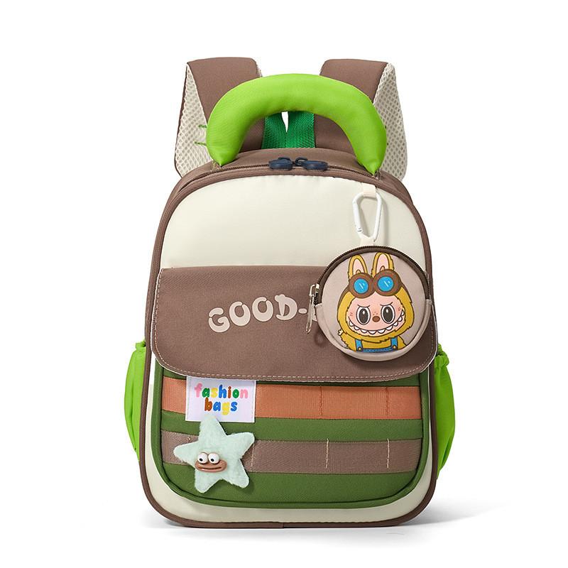 Capybara Lion Patterned Pendant Kids Backpack Cartoon Choolbag Gifts