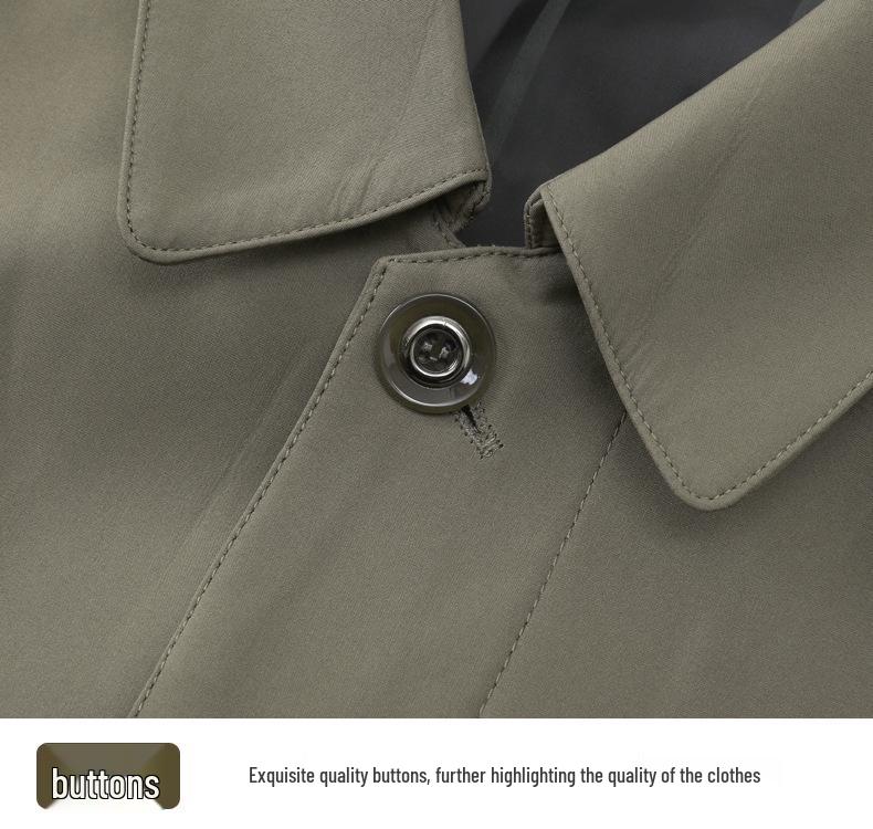 Middle-Aged and Elderly Men's Spring and Autumn Jacket – Ideal for 70-80-Year-Old Grandpa.