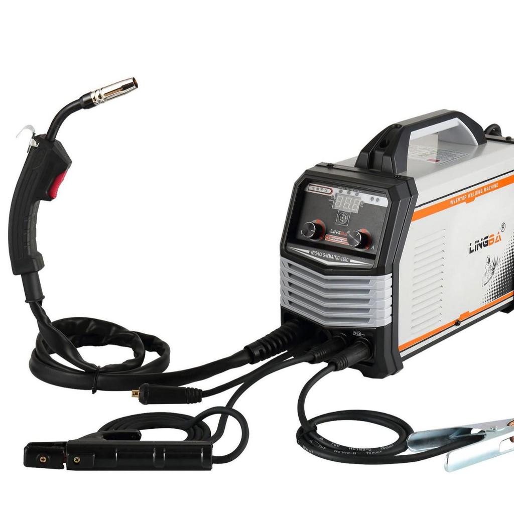 Multifunctional Dual Voltage Welder 120A/110V/220V - MIG/MAG/TIG/MMA Gas Shielded
