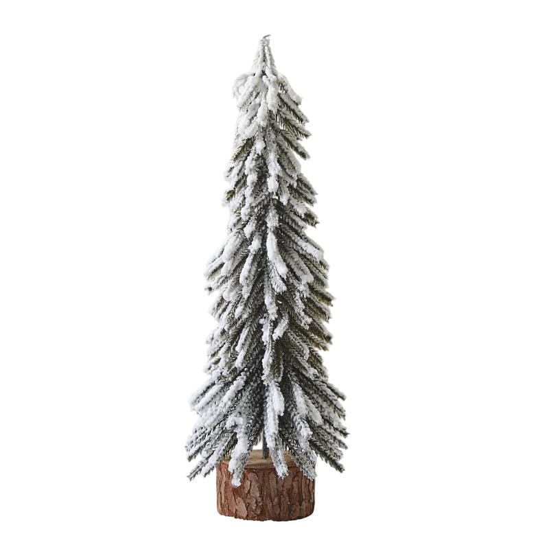 1 stk Mini Snødekt Juletre Fallende Snø Juletre Skrivebord PE Juletre PE Snødekt Julepynt