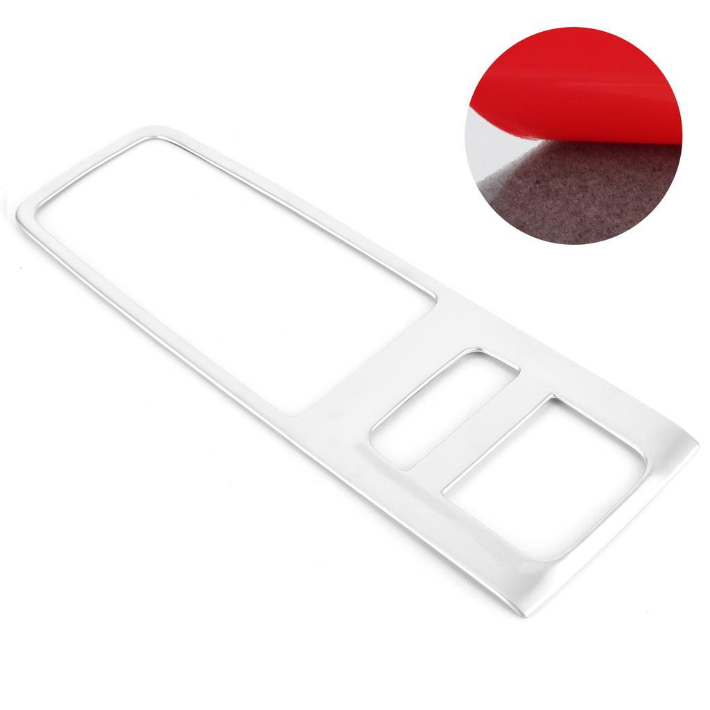 ABS Silver Car Inner Console Gear Shift Box Panel Cover Fit for Harrier Venza XU80 2020‑2021