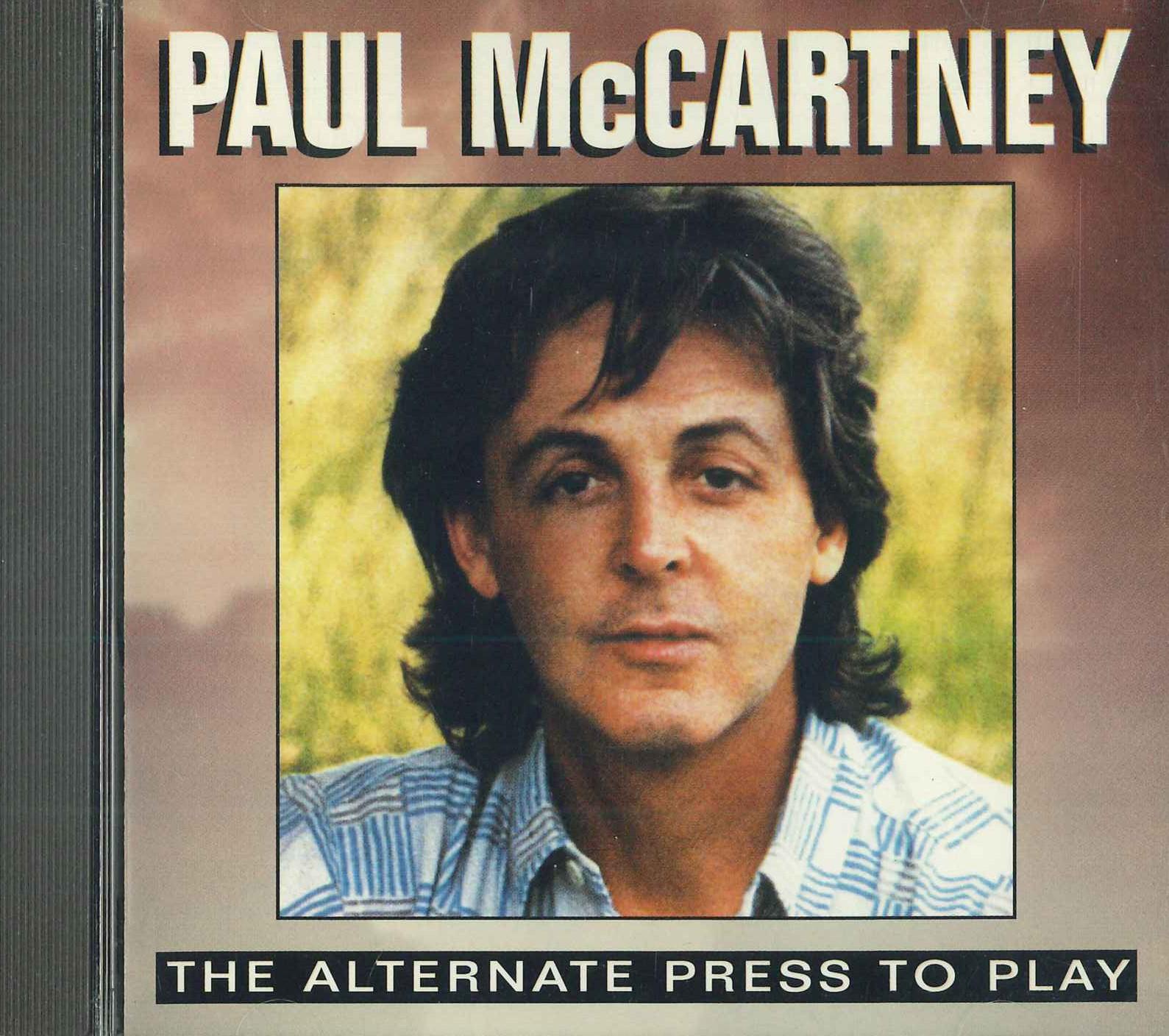 

CD PAUL MCARTNEY - Alternate Press To Play ORANGE13 BIG TOM Japan Rock Used