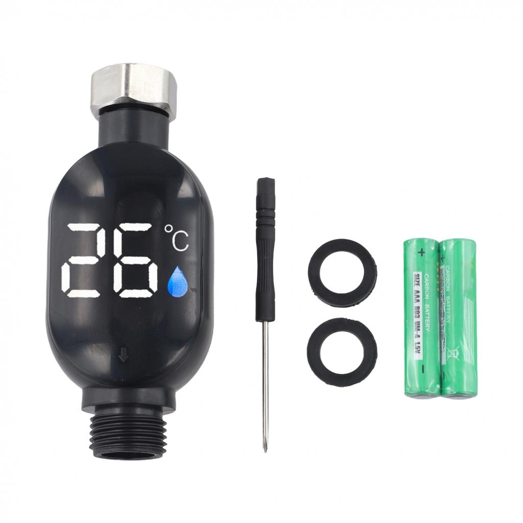Intelligent Shower Thermometer Waterproof Design with LED Temperature Display