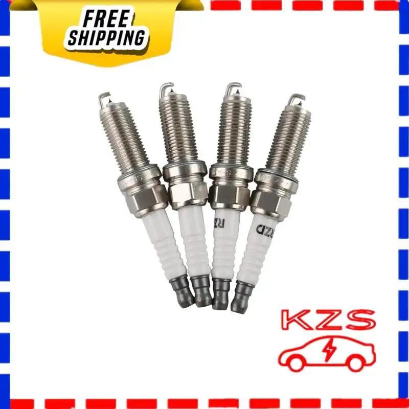 4Pcs 22401-ED815 LZKAR6AP-11 Iridium Spark Plug For Nissan Micra March Tiida X-Trail Renault Clio 4 pcs