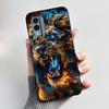 Casing For Nokia X30 5G Anti-scratch Bumper Soft Shell For Nokia XR21 Beautiful Brightly Colored Sunflower Pattern Black Case