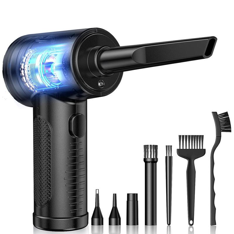 Car dust blower Car handheld wireless vacuum cleaner Home computer keyboard charging High power handheld dust blower