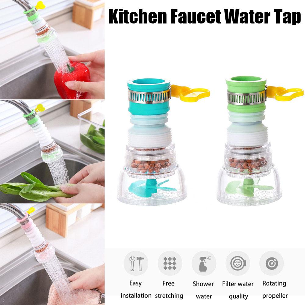 Head Flexible Activated Carbon Filtration Water Purifier Water Filter Kitchen Faucet Filter Sprayer